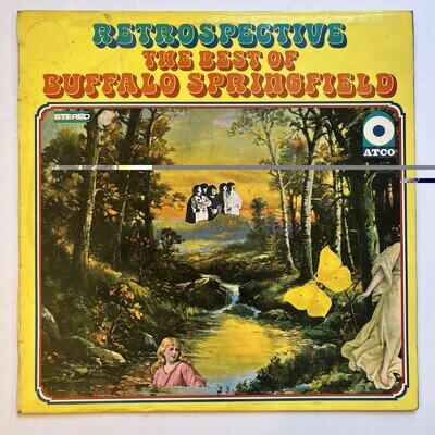 Buffalo Springfield, Retrospective, Vinyl LP, ATCO 1969, EX/VG+, 1st Press UK