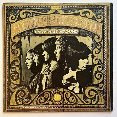 Buffalo Springfield, Last Time Around, Vinyl LP, Atlantic 1969, VG+/EX, ‘72 Re
