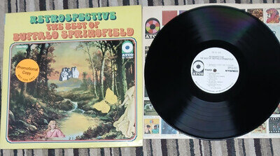 Buffalo Springfield - Retrospective The Best Of Promo LP 1969 NM ATCO SD 33-283