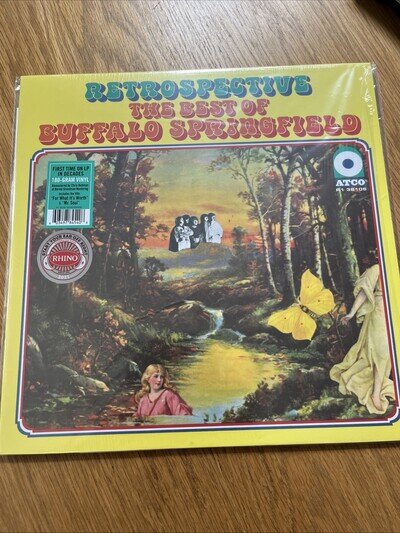 Buffalo Springfield Retrospective Vinyl Lp Rhino Syeor As New