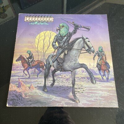 BUDGIE BANDOLIER LP 1975 UK MCA 1st MCF 2723 A-2U B1U VG+VG+ A PORKY