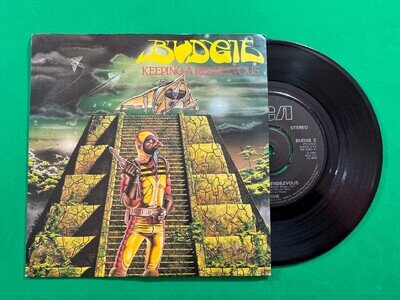 Budgie - Keeping A Rendezvous - 7" Vinyl, 1981 RCA BUDGE 3 - Mint