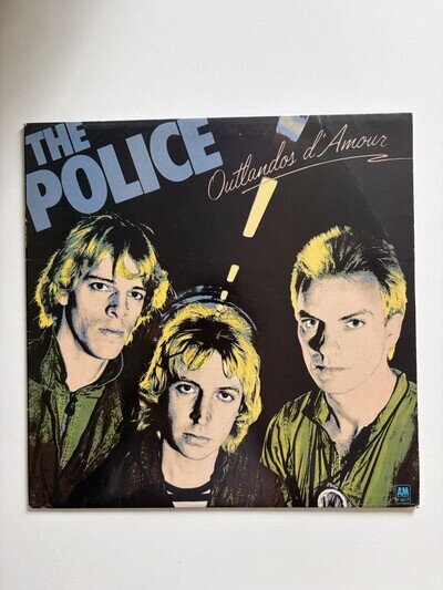 The Police - Outlandos d’Amour LP Vinyl A&M AMLH 68502 1978 UK 1st Press