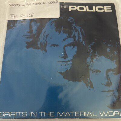5 x The Police 7" vinyl - Synchronicity, Invisible Sun, King Of Pain etc