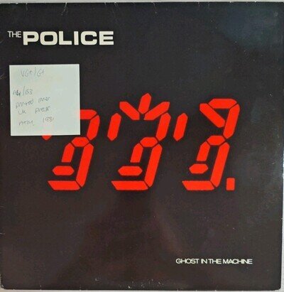 The Police Ghost In The Machine Vinyl Record VG+/G+ AMLK63730 1981