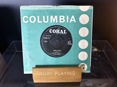 Buddy Holly What To Do 7” Vinyl Record Single VG