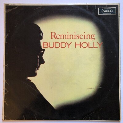 Buddy Holly, Reminiscing, Vinyl LP, Coral 1963, VG/VG, LVA 9212 Mono, Yeah!