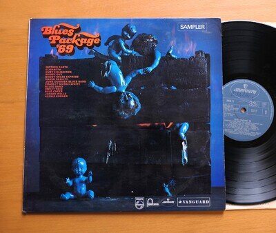 Blues Package '69 Vinyl Mother Earth Buddy Guy etc Mercury EX Vinyl SMXL 77