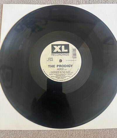The Prodigy What Evil Lurks 12" EP Vinyl XL XLT 17 Rave Everybody In The Place