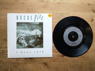 Bucks Fizz I Hear Talk / Pulling Me Under Excellent 7" Single Vinyl Record FIZ4