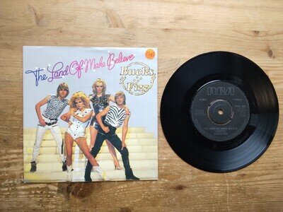 Bucks Fizz The Land of Make Believe Excellent 7" Single Vinyl Record RCA163