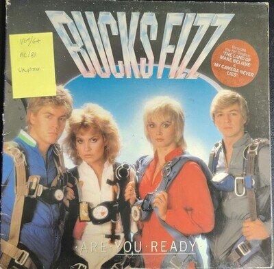 Bucks Fizz Are You Ready Vinyl Record VG+/G+ RCALP8000 1982