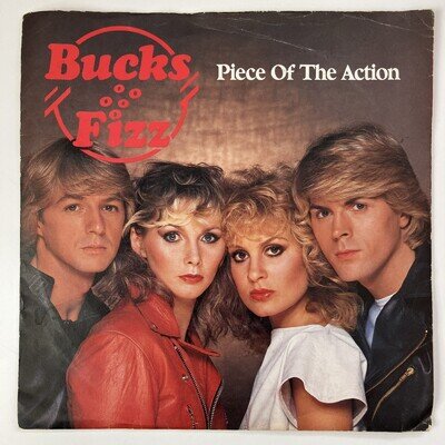 Bucks Fizz - Piece Of The Action 7" Vinyl Single Record 1981 VG+/VG