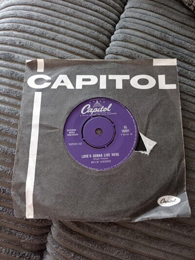 Buck Owens 7" Vinyl Record! *Tested Working Condition*