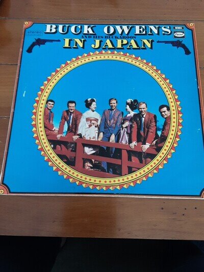 Buck Owens And His Buckaroos In Japan LP HST 2715 Stereo