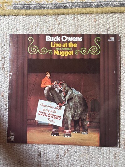 Buck Owens - Live At The Nugget (LP, Album)