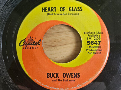 Rockabilly / Rock And Roll - Buck Owens - Heart Of Glass- Capitol