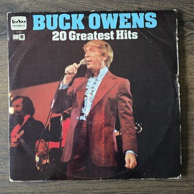 Buck Owens - 20 Greatest Hits - 2x12" LP EX- VG