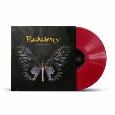 BUCKCHERRY - Black Butterfly - Vinyl (limited translucent red vinyl LP)