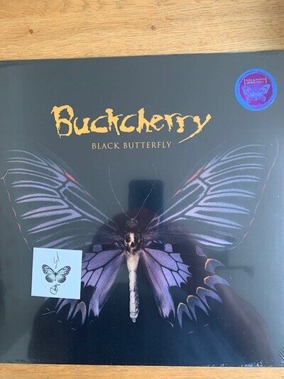Buckcherry Black Butterfly Limited Edition 300 Blue / Purple Vinyl LP New