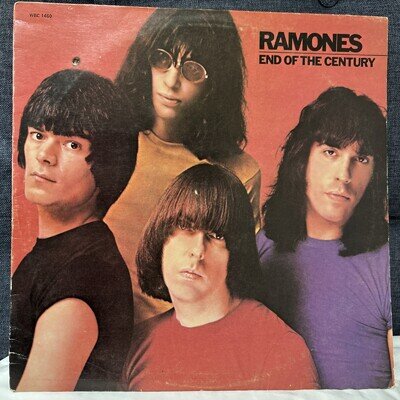 RARE SOUTH AFRICA- Ramones - End Of The Century EX Vinyl LP 1980 WB