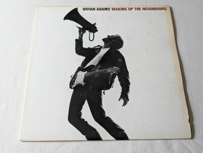 BRYAN ADAMS - WAKING UP THE NEIGHBOURS (UK 1991 - 2LP SET - INSERT - VG/VG+)