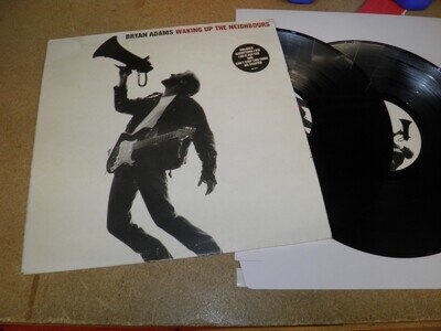 BRYAN ADAMS- WAKING UP THE NEIGHBOURS DOUBLE VINYL ALBUM