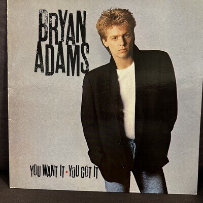 Bryan Adams, You Want It, You Got It, 1981 A&M Vinyl Album