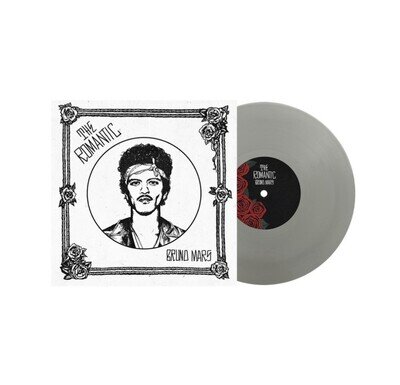 Bruno Mars The Romantic Spotify Fans First Silver Vinyl LP Limited Exclusive NEW
