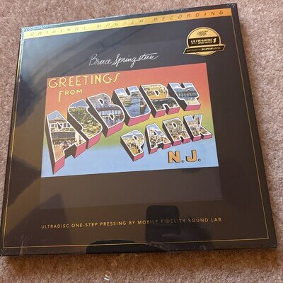 Bruce Springsteen - Greetings From Asbury Park UltraDisc One-Step Vinyl LP NEW