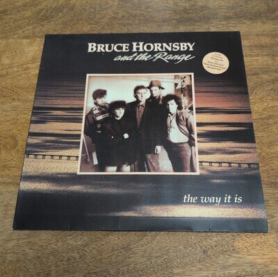 Bruce Hornsby And The Range The Way It Is 1986 Vinyl LP + Inner VG+/VG+