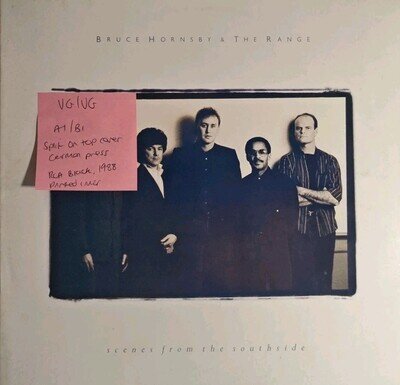 Bruce Hornsby The Range Scenes From Southside Vinyl Record VG/VG PL86686 1988