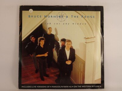 BRUCE HORNSBY & THE RANGE LOOK OUT ANY WINDOW (89) 3 Track 12" Single including