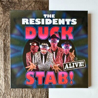 THE RESIDENTS - DUCK STAB! ALIVE! Box Set : 2 x 10" Vinyls, DVD & Artwork - NEW