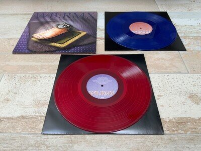 The Residents WB : RMX rare LTD TO 333 NUMBERED RED BLUE 2 x Vinyl Record LP