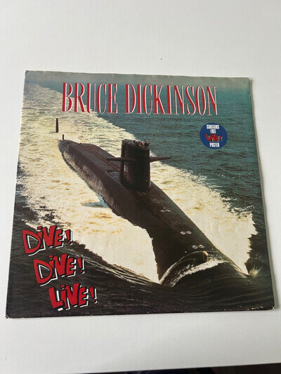 Bruce Dickinson Dive dive Dive 12" vinyl single