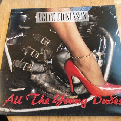 Bruce Dickinson All the young dudes Gatefold 12" vinyl
