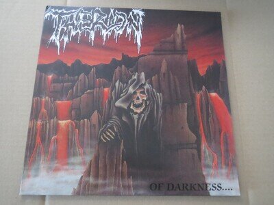 THERION ~OF DARKNESS ... ~ RARE REISSUE LP VINYL 2017 VADER OBITUARY MORGOTH