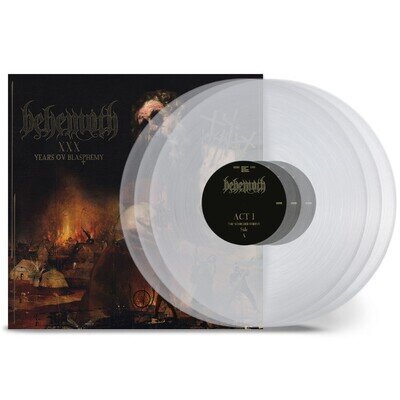 Behemoth 'XXX Years Ov Blasphemy' 3x12" Crystal Clear Vinyl - NEW