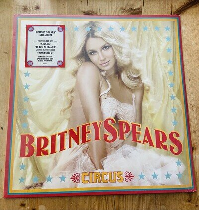 Britney Spears : Circus VINYL 12" Album Coloured Vinyl (2023) ***NEW***
