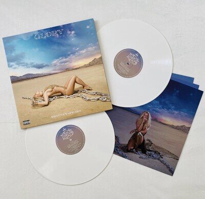 Britney Spears –Glory - Reissue Deluxe Edition White Vinyl Double New & Sealed