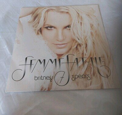 BRITNEY SPEARS FEMME FATALE VINYL LP SEALED