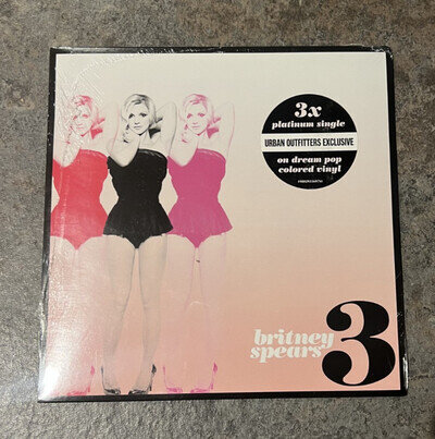 Britney Spears "3" - Limited Edition Urban Outfitters UO 7" Vinyl Single SEALED