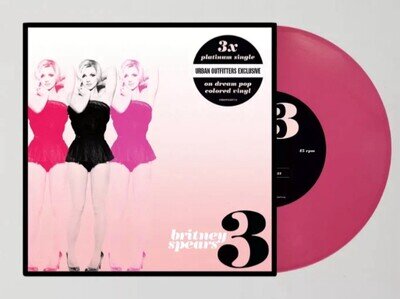 Britney Spears “3" Exclusive Urban Outfitters 7-inch Vinyl Single Mint/Sealed