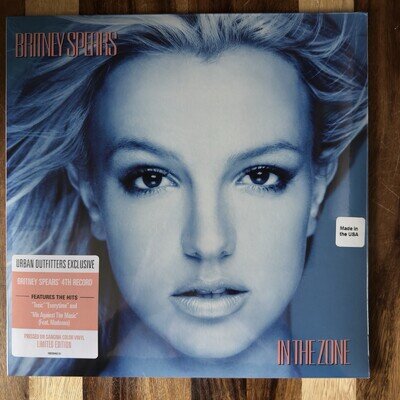 Britney Spears In The Zone UO Exclusive SANGRIA 12” Vinyl ( 1/3000)