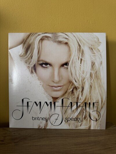 Britney Spears - Femme Fatale Grey Marble Vinyl - No Centre Labels
