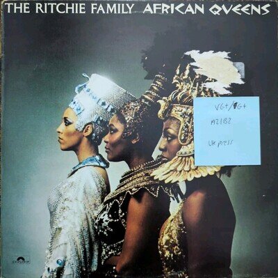 The Ritchie Family African Queens Vinyl Record VG+/G+2383454 1977