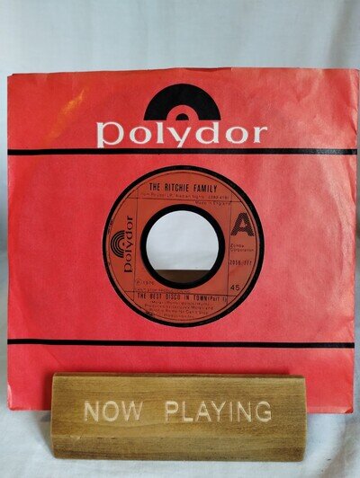 The Ritchie Family - The Best Disco In Town (7" single) juke box 2058 777 VG+