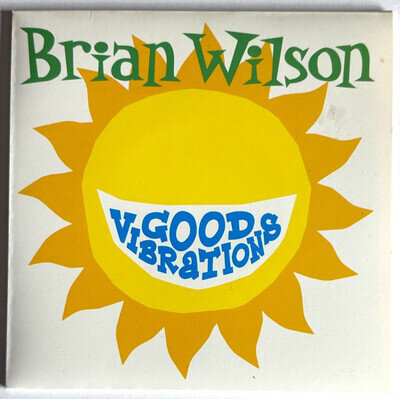 BRIAN WILSON - Good Vibrations. Vinyl 7" Single. 2004 BriMel NS001. EX/VG+