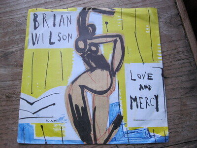 EX BRIAN WILSON - Love and mercy / He couldn't get his poor old body 7" single